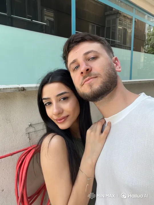 Young Couple and Daughter Share Intimate Summer Hug – AI Generated Video | Hailuo AI