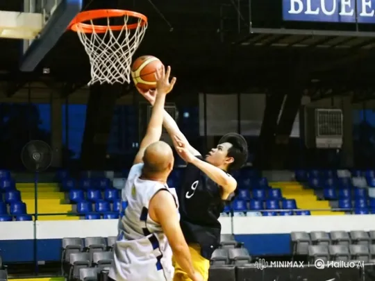 Intense Basketball Dunk in Dramatic Slow Motion – AI Generated Video | Hailuo AI