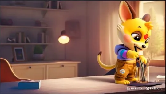 Cartoon Character Zoom Gets an Idea – AI Generated Video | Hailuo AI
