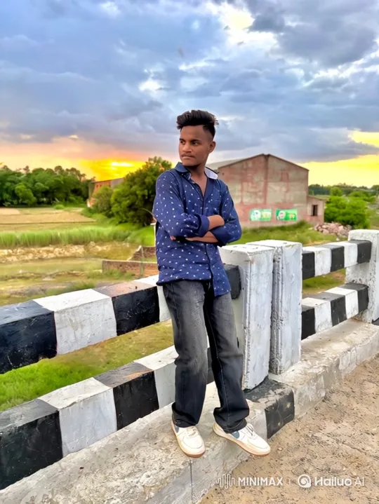 Young Man Meets Prime Minister Modi on Bridge – AI Generated Video | Hailuo AI
