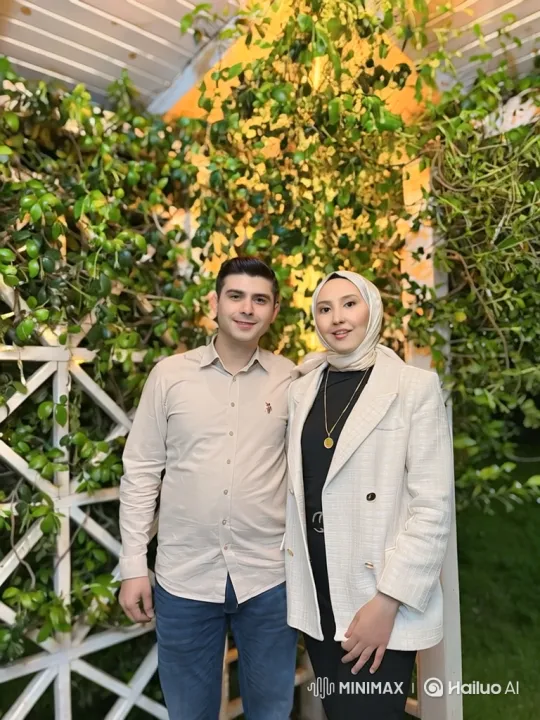 Family Moment in a Lush Garden Setting – AI Generated Video | Hailuo AI