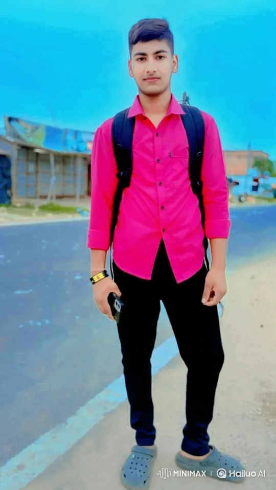 Young Man Smiles Gently at Camera Approach – AI Generated Video | Hailuo AI