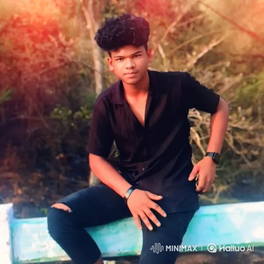 Young Man on Concrete Ledge to Cosmic Zoom-Out – AI Generated Video | Hailuo AI