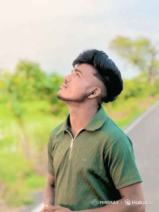 Contemplative Young Man in Nature's Embrace – AI Generated Video | Hailuo AI