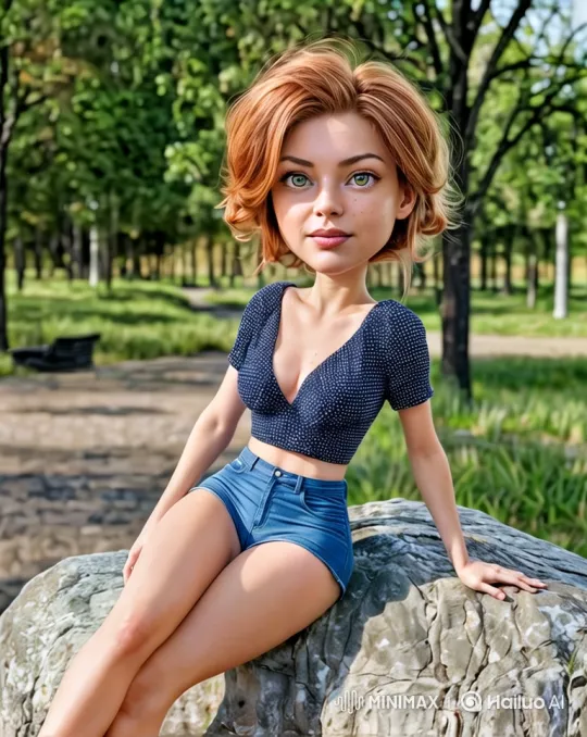 Stylized Portrait of Woman in Dynamic Camera Tracking Shot – AI Generated Video | Hailuo AI
