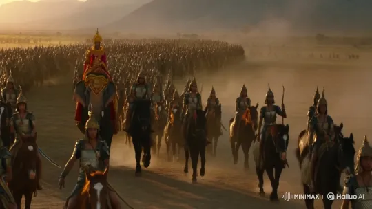 Konbaung Dynasty King Leads Army on Dusty Plains – AI Generated Video | Hailuo AI