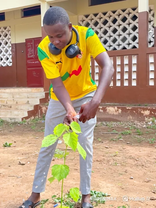 Young Man Discusses Planting Efforts with Donald Trump – AI Generated Video | Hailuo AI