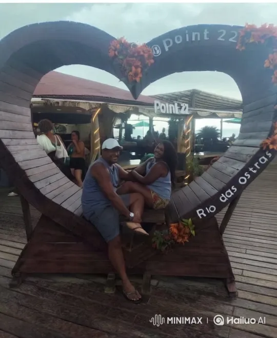 Couple on Floating Heart Bench in Enchanted Sky – AI Generated Video | Hailuo AI