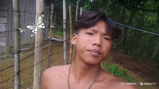 Young Man in Nature, Earth from Space Panorama – AI Generated Video | Hailuo AI