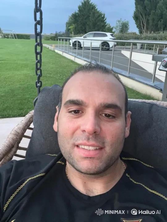 Man Reveals Unexpected Muscular Physique in Backyard Video – AI Generated Video | Hailuo AI