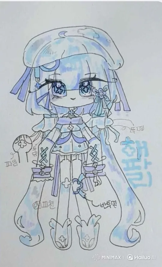 Chibi Girl with Jellyfish Design Delivers Graceful Dance Performance – AI Generated Video | Hailuo AI