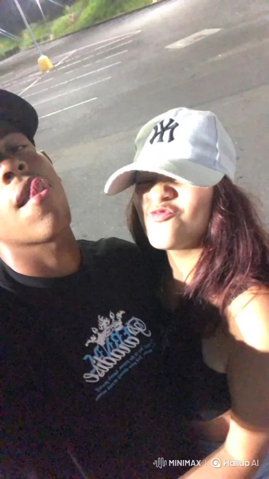Happy Family Moment Captured in Dimly Lit Parking Lot – AI Generated Video | Hailuo AI