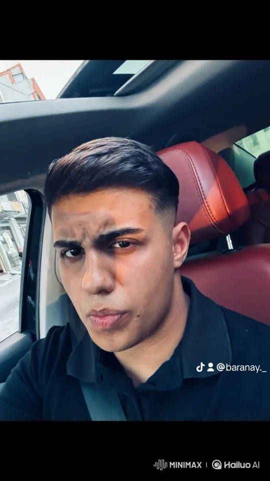 Affectionate Moment Between Couple in Car – AI Generated Video | Hailuo AI