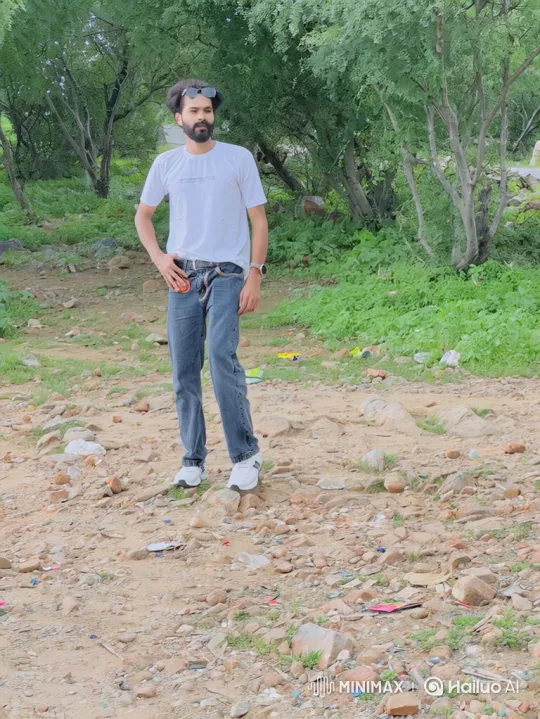 Couple Shares a Moment in a Lush Forest Setting – AI Generated Video | Hailuo AI