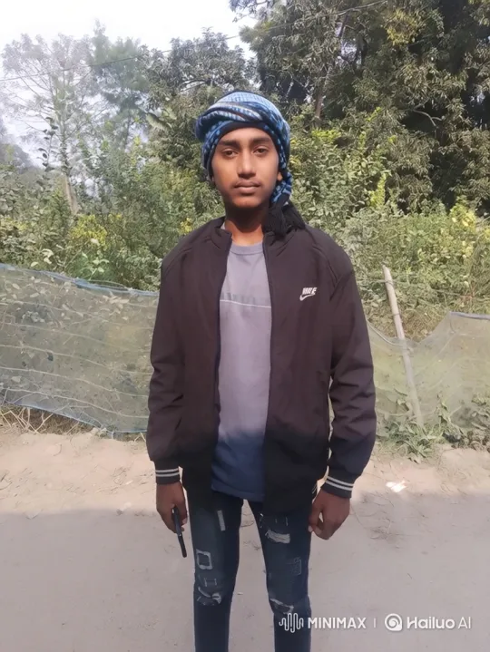 Young Man Meets Man Resembling Modi in Rural Setting – AI Generated Video | Hailuo AI