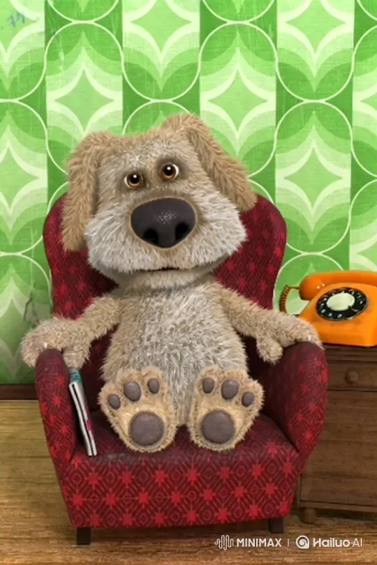 Dog Rebukes Animated Banjo-Playing Telephone – AI Generated Video | Hailuo AI