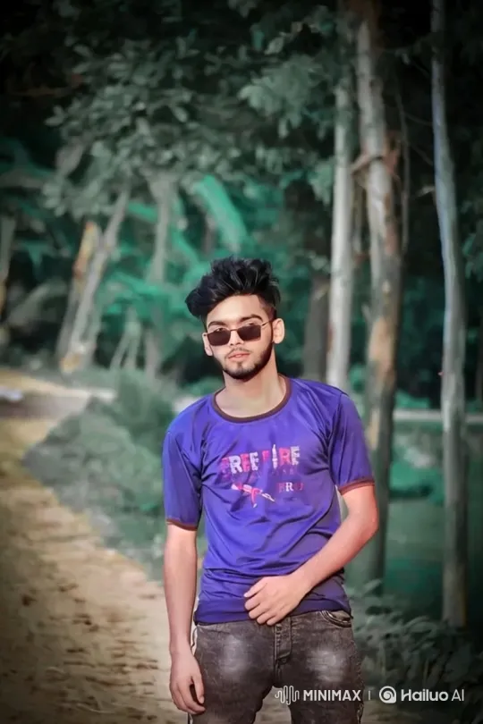 Young Couple Shares Serene Moment in Urban Park – AI Generated Video | Hailuo AI
