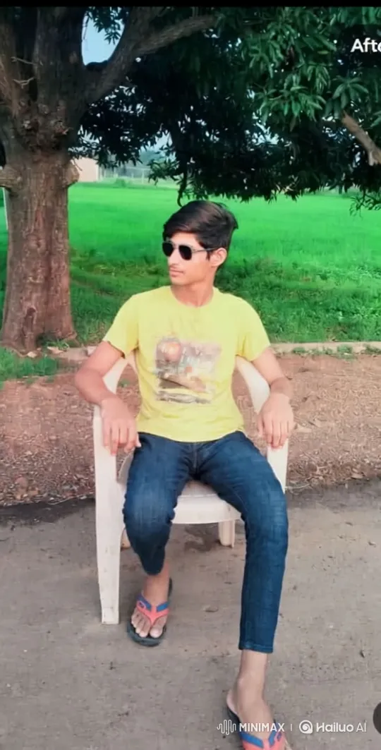 Indian PM Modi Meets Young Man in Park Setting – AI Generated Video | Hailuo AI