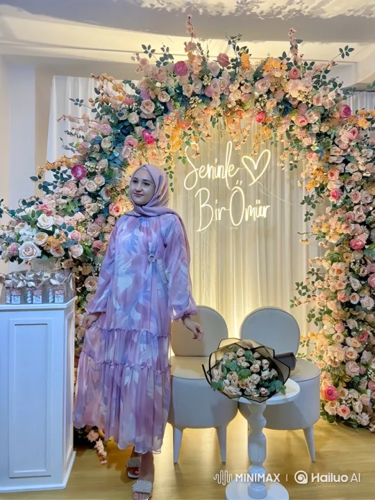 Family Portrait: Loving Embrace in Floral Setting – AI Generated Video | Hailuo AI