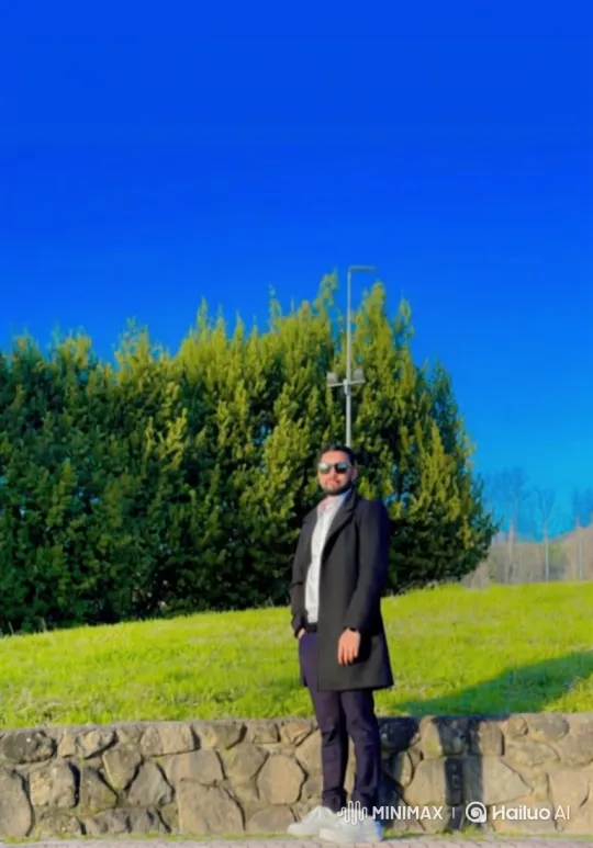 Romantic Encounter in a Golden Hour Park Setting – AI Generated Video | Hailuo AI
