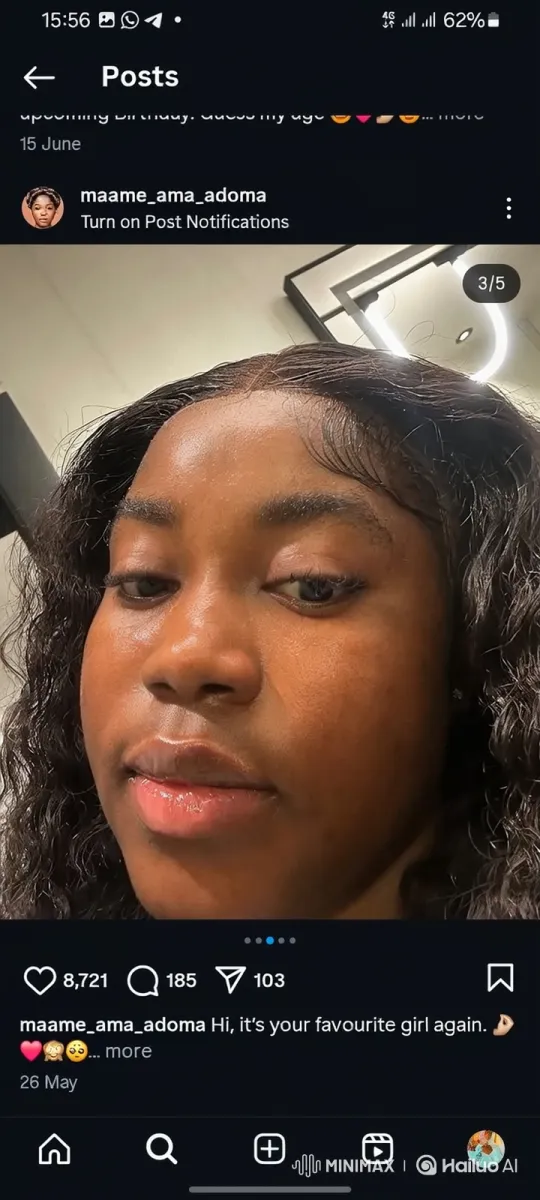 Young Black Woman's Gracious Smile Transformation – AI Generated Video | Hailuo AI