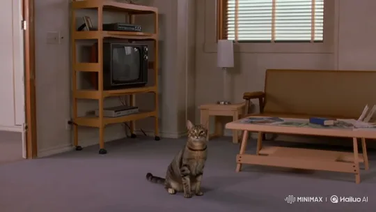 Cat Transforms into Man Discussing 'Family Guy' – AI Generated Video | Hailuo AI