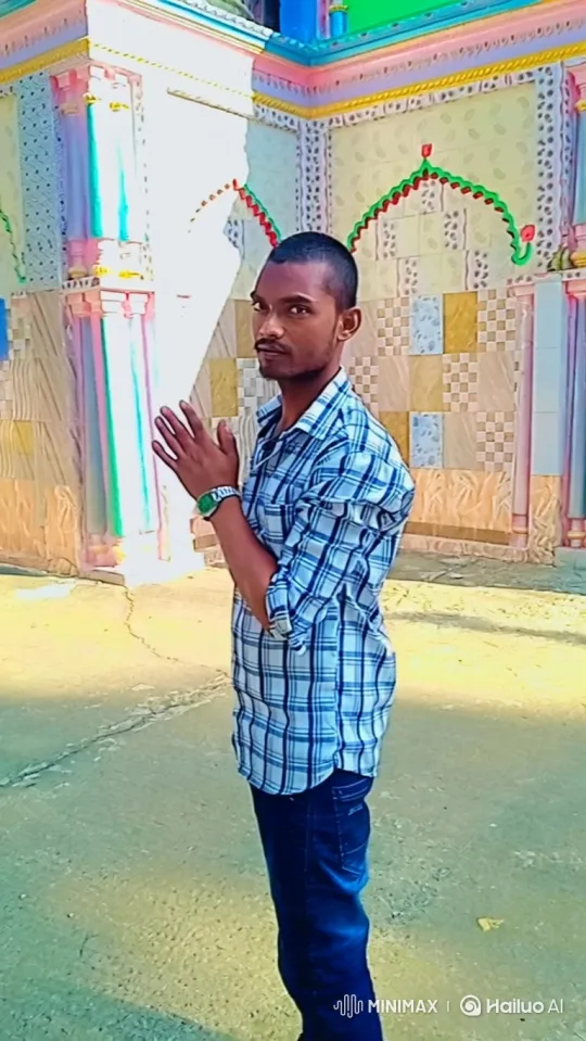 Young Man Meets Political Figure in Ornate Courtyard – AI Generated Video | Hailuo AI