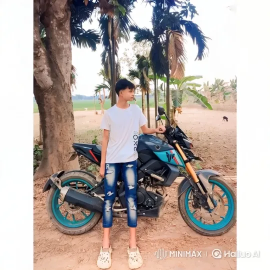 Peaceful Park Encounter: A Moment of Quiet Romance – AI Generated Video | Hailuo AI