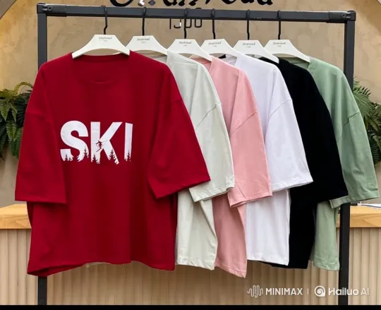 Dynamic Camera Moves Showcase Vibrant T-Shirt Display – AI Generated Video | Hailuo AI