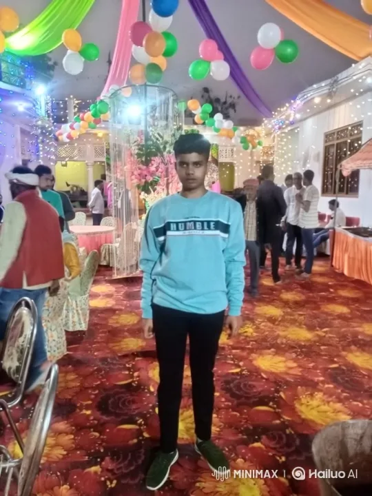Young Man Greets Prime Minister Modi in Decorated Hall – AI Generated Video | Hailuo AI