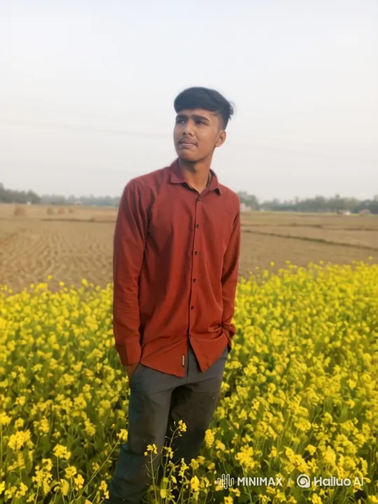 Young Couple Sharing a Serene Moment in a Flower Field – AI Generated Video | Hailuo AI