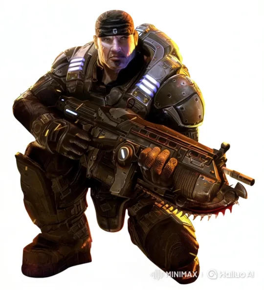 Armored Soldier Fights Zombies on a Dystopian Street – AI Generated Video | Hailuo AI