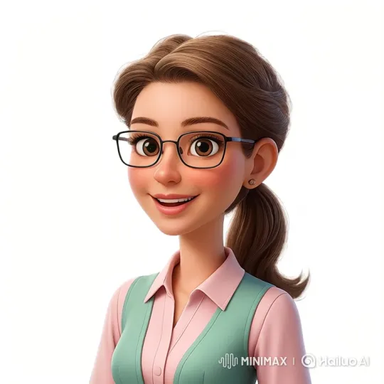 3D Animated Woman in Calm Conversation Simulation – AI Generated Video | Hailuo AI