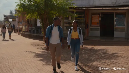 Students Discuss German Lessons with Mr. Chadrac in Benin – AI Generated Video | Hailuo AI