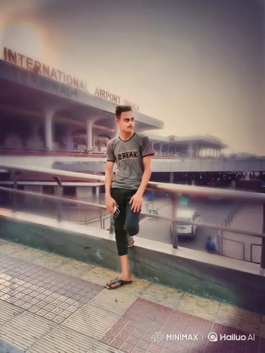 Young Couple Shares Romantic Moment on Urban Promenade – AI Generated Video | Hailuo AI
