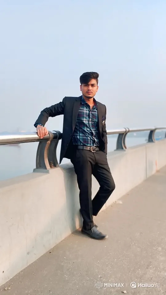 Young Couple Shares a Moment of Connection by the Water – AI Generated Video | Hailuo AI