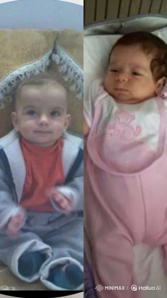 Two Babies Embrace in a Heartwarming Moment – AI Generated Video | Hailuo AI