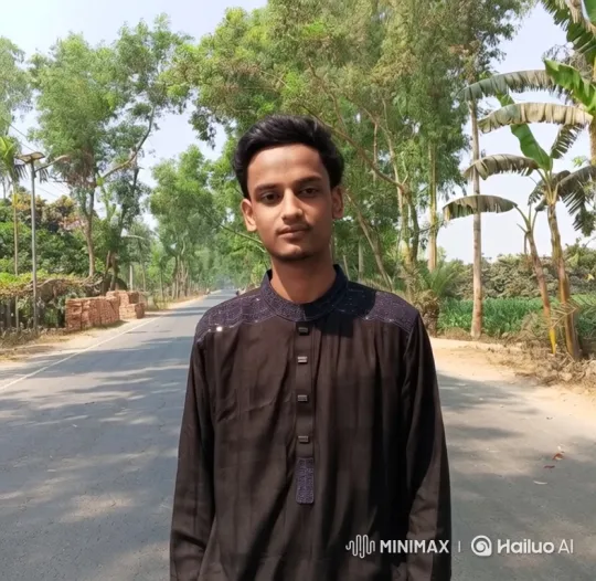 Young Couple Sharing a Quiet Moment on a Golden-Hour Road – AI Generated Video | Hailuo AI