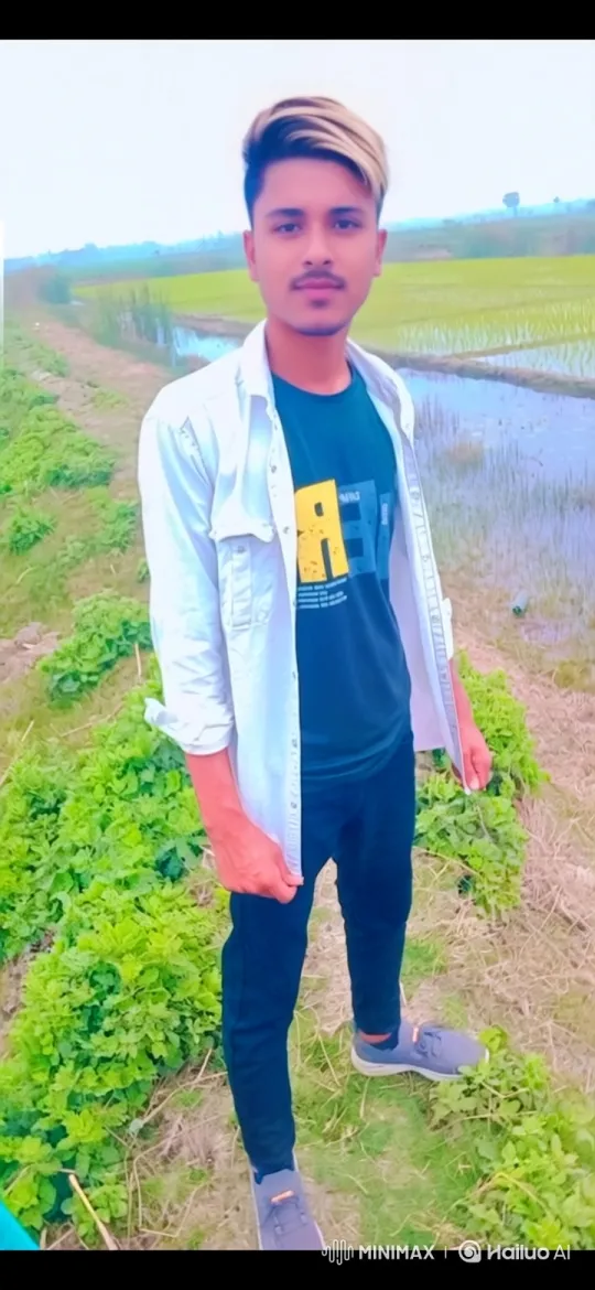 Young Couple Shares Quiet Moment in Golden-Hour Park – AI Generated Video | Hailuo AI