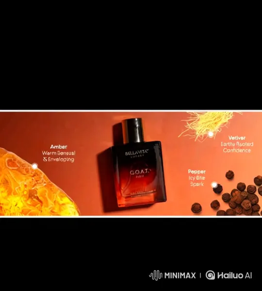 Confident Man Showcases Perfume in Urban Night Scene – AI Generated Video | Hailuo AI