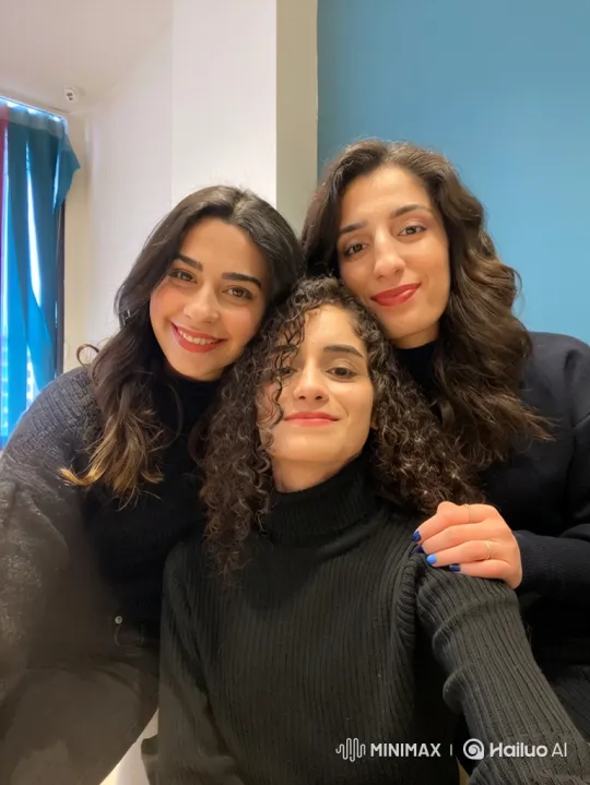 Women and Children Share Joyful Group Hug – AI Generated Video | Hailuo AI