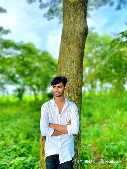 Young Man Embraces Serenity in Nature – AI Generated Video | Hailuo AI