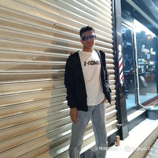 Young Man Detained by Police on City Sidewalk – AI Generated Video | Hailuo AI