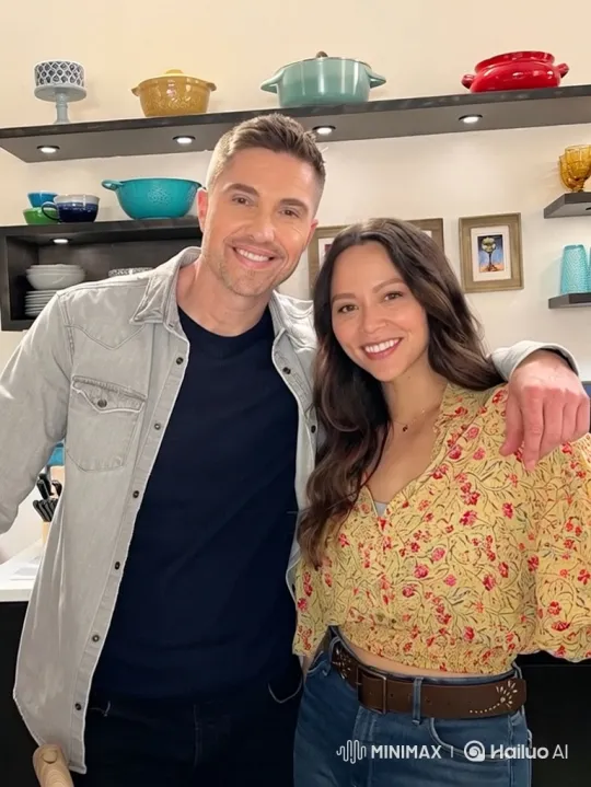 Couple in Kitchen Showcases Warm Affection – AI Generated Video | Hailuo AI