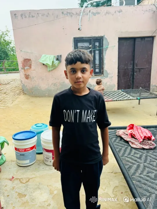 Young Boy's Inspiring Transformation in Courtyard Setting – AI Generated Video | Hailuo AI