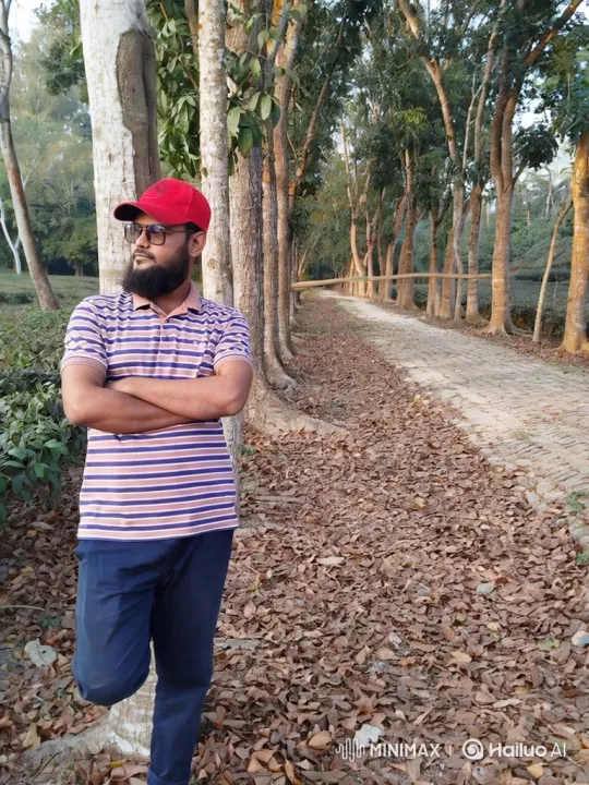 Couple Shares Quiet Moment in Golden Hour Forest – AI Generated Video | Hailuo AI
