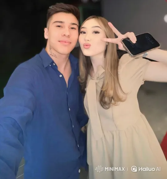 Family Embrace Captured on Smartphone Video – AI Generated Video | Hailuo AI