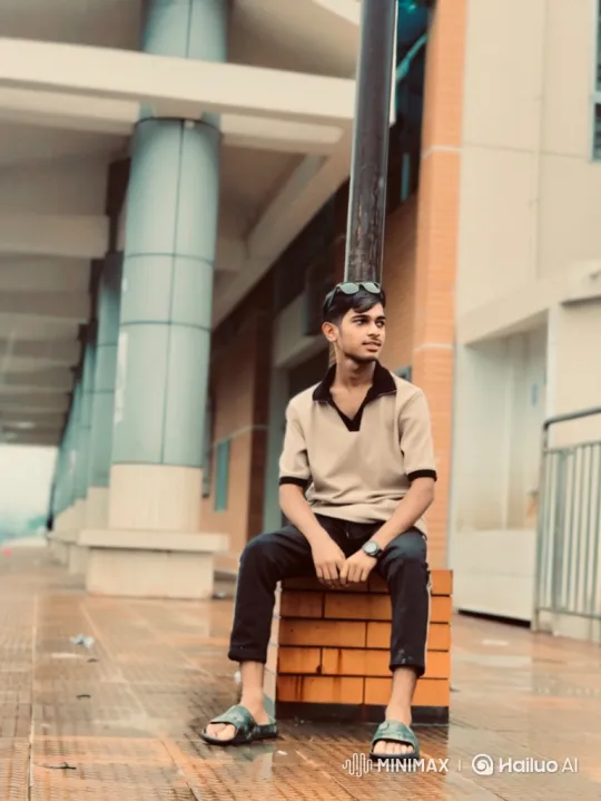 Young Couple's Serene Park Moment During Golden Hour – AI Generated Video | Hailuo AI