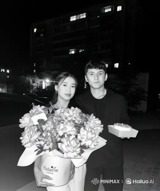Couple and Daughter's Joyful Summer Night Embrace – AI Generated Video | Hailuo AI