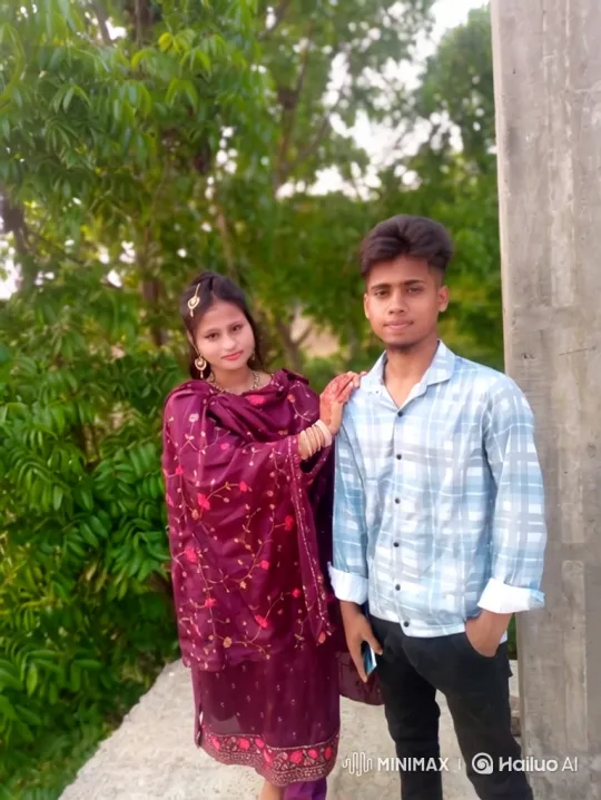 Young Couple's Intimate Moment in Nature – AI Generated Video | Hailuo AI